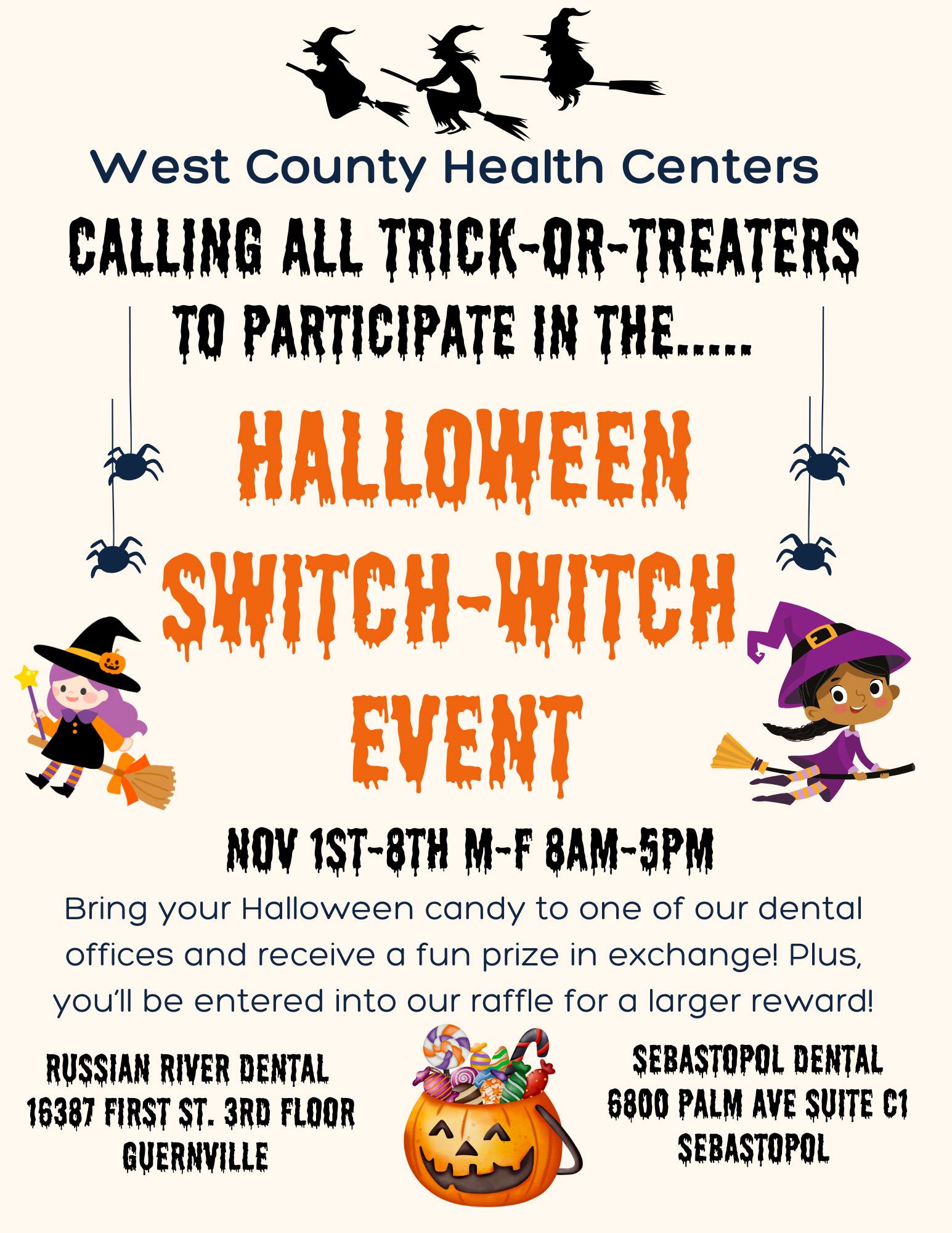 Event: Halloween Switch-Witch Event!